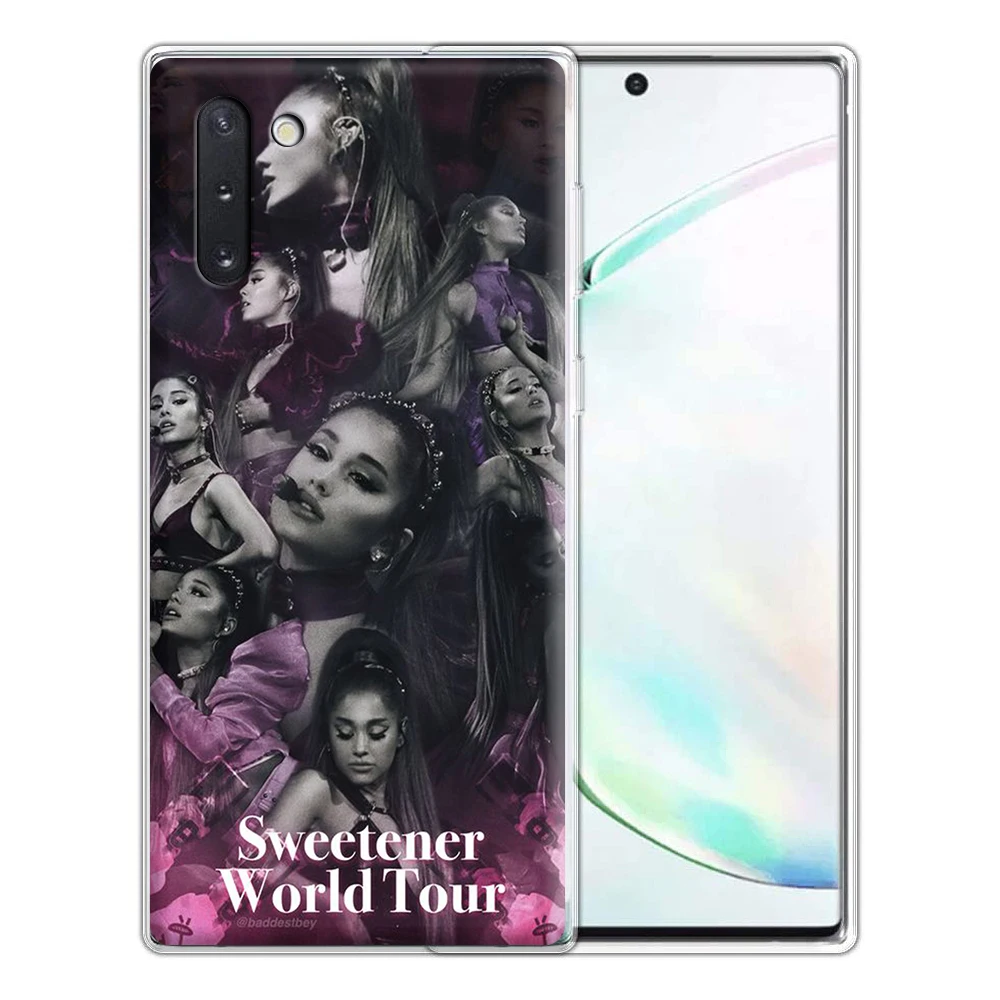 Силиконовый чехол Call Me Angel Ariana Grande для Samsung Galaxy S20 Ultra S10 S10E S9 S8 S7 Note 10 9 8 Plus Edge|Бамперы|