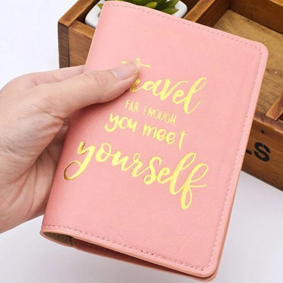 Zoukane New Cover Travel Passport Cover Card Case Women Men Travel Credit Card Holder Travel ID&Document Passport Holder CH02D