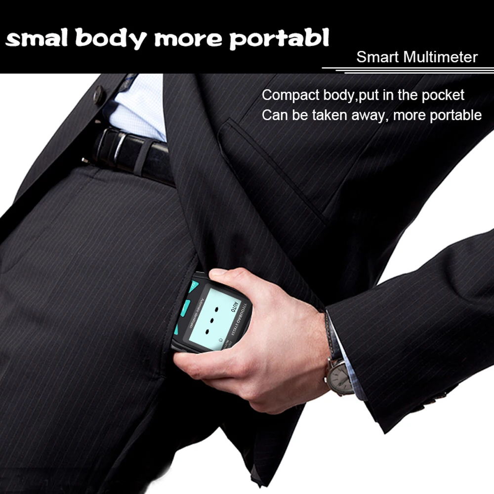 Цифровой мультиметр полностью Интеллектуальный автоматический фотоамперметр