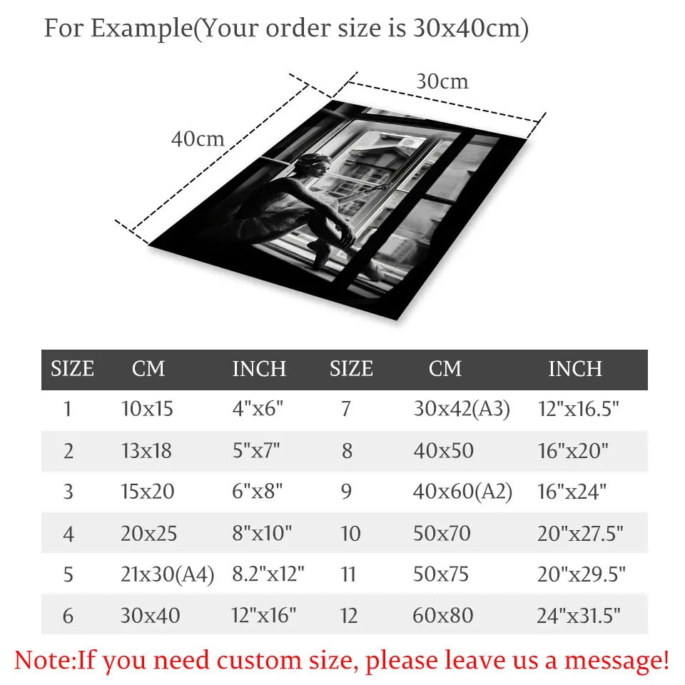 Скандинавский плакат фотография фигурка цветов холст картина черная белая стена