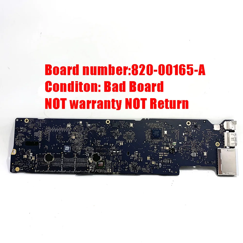 Материнская плата 820-00165-A A1466 для MacBook Air 13 &quotA1466 логическая 2015 системная без