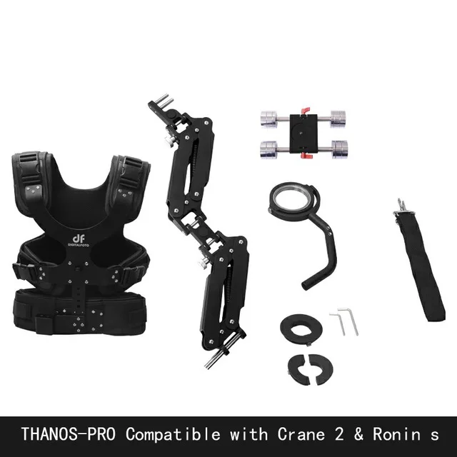DF DIGITALFOTO THANOS PRO карданный жилет с осью Z пружинный рычаг для DJI Ronin S Zhiyun Crane 2 Moza Air 2 - Цвет: Thanos-pro