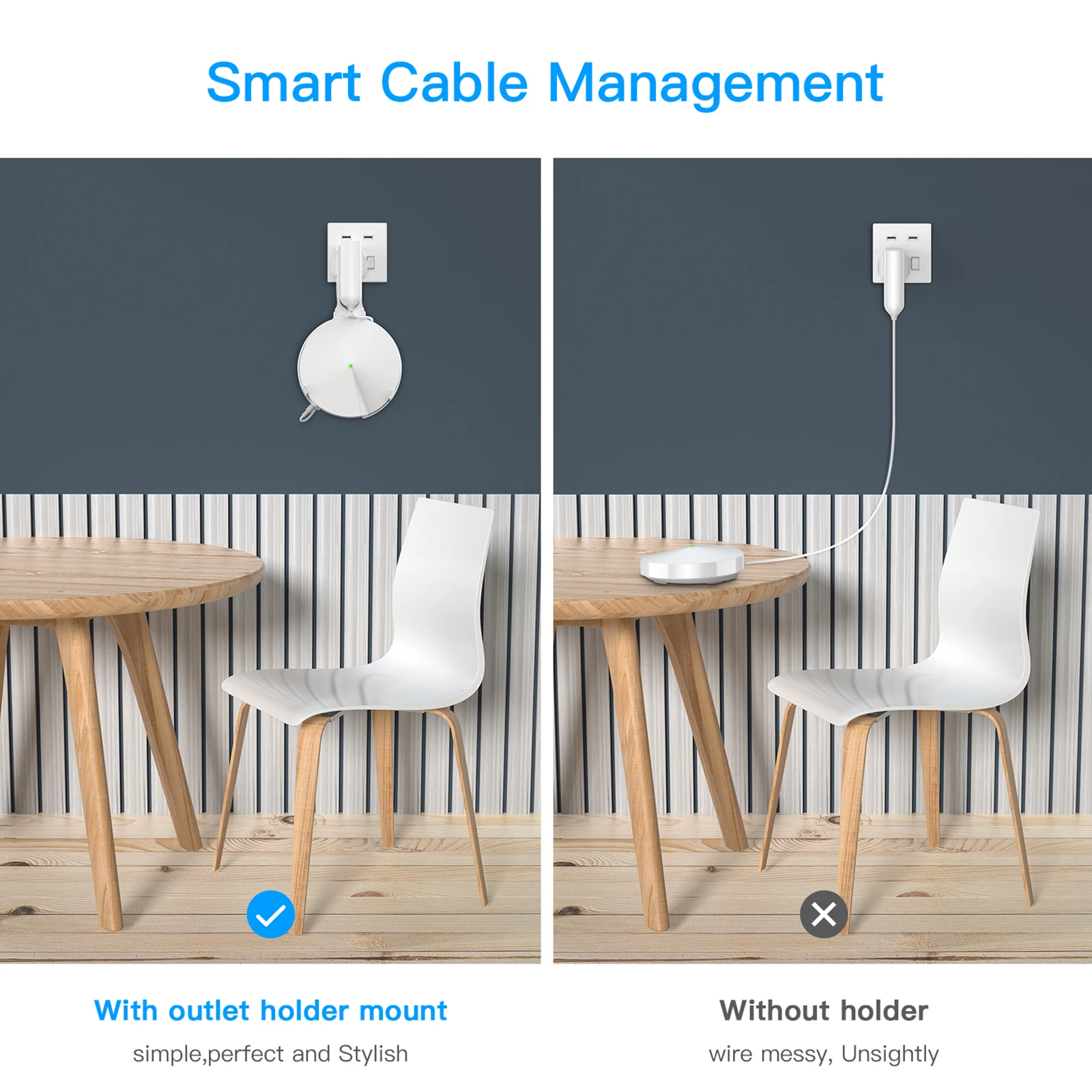 Настенное крепление для TP Link Deco M9 Plus Вся Домашняя сетка WiFi система TP-Link Wifi полка