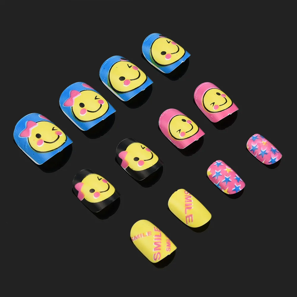 6 шт. новая детская переводная накладные ногти для ног с изображением героев