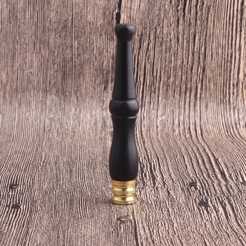 

Solid Wood Copper Tip Cigarette Holder Filter Wooden Removable Cleaning Rod Cigarette Holder Gadgets for Men