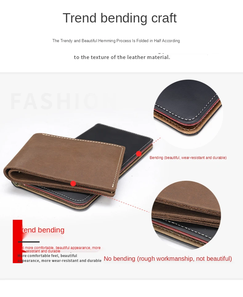 

Men's Long Wallets 2021 Wallet Genuine Leather New Purse Multi-card Capacity Men Clutch Bag Business Retro Simple Male Fashion