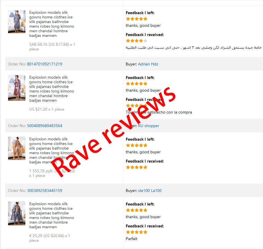 4 цвета Для мужчин Взрывные модели шелковые халаты Домашняя одежда Лед Шелковая