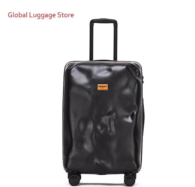 Ретро чемодан на колесиках с алюминиевой рамой дорожная сумка для женщин