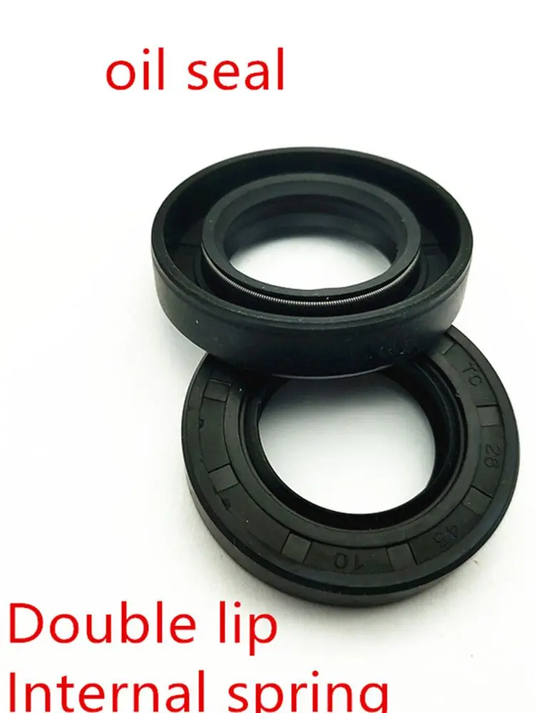 Каркас NBR масляное уплотнение TC14 15 16 8 12 5 6 7*21 22*4 7 4 10 двойная губа с зажимной