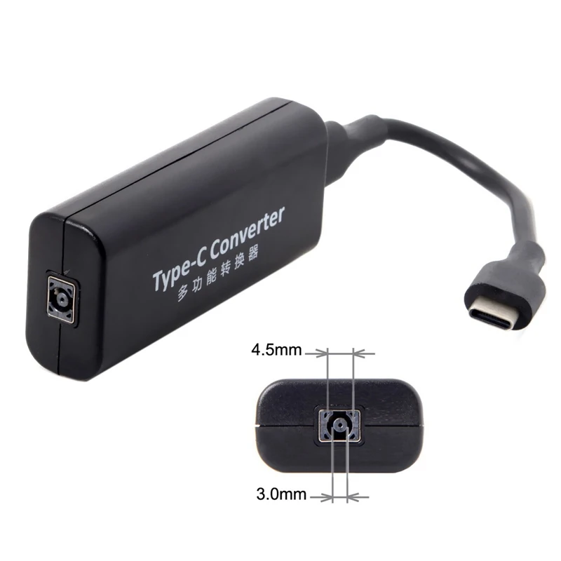 Usb 3 1 Type C Usb-C к Dc 20V 4 5 0 мм для Dell Hp Power Plug Pd эмулятор триггер зарядный кабель Lap Top |