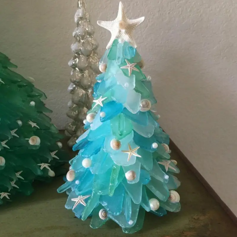 Окно украшения для рождественской елки со звездами ручные поделки дома магазин