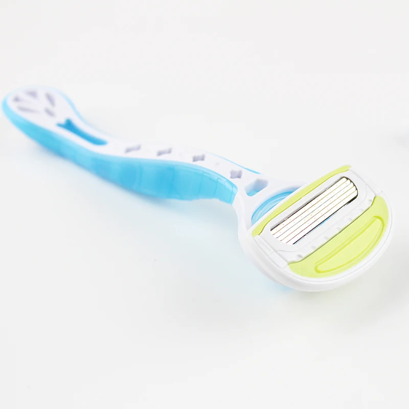 Бритва женская с 5 лезвиями для безопасного удаления волос | Красота и здоровье