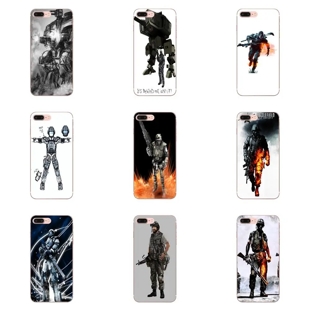 Battlefield Bad Company 2 видеоигры военный прозрачный чехол из ТПУ для Apple IPhone X XS Max XR 4 4s 5 5C 5S