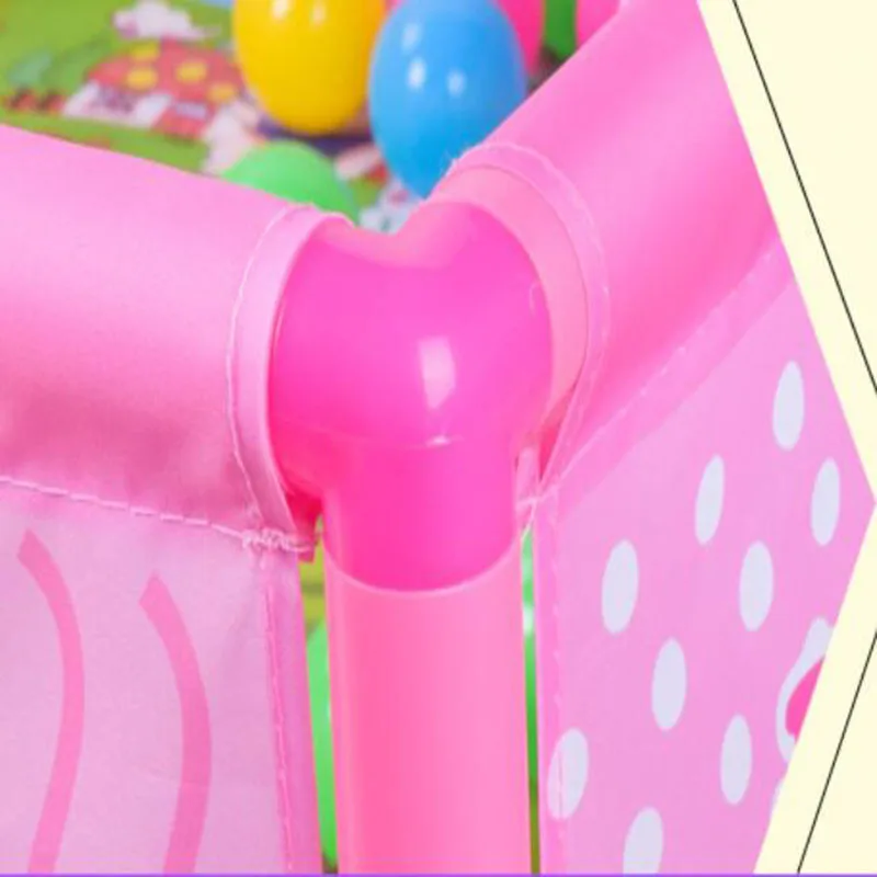 

Kids Dry Pool Playpen for Baby Children Large Space Plastic Toy Game Fence As Newborn Gift Bodybuilding Fun Activity 120cmx120cm