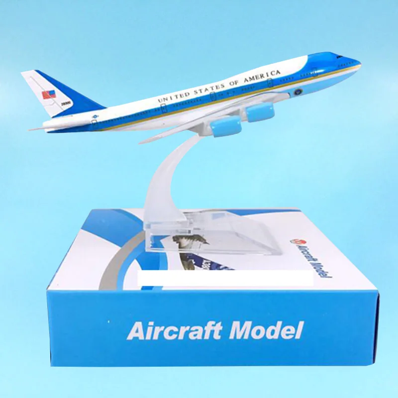 1:400 масштаб самолет 747 B747-300 авиационные модели Air Force One авиалайнер Дисплей