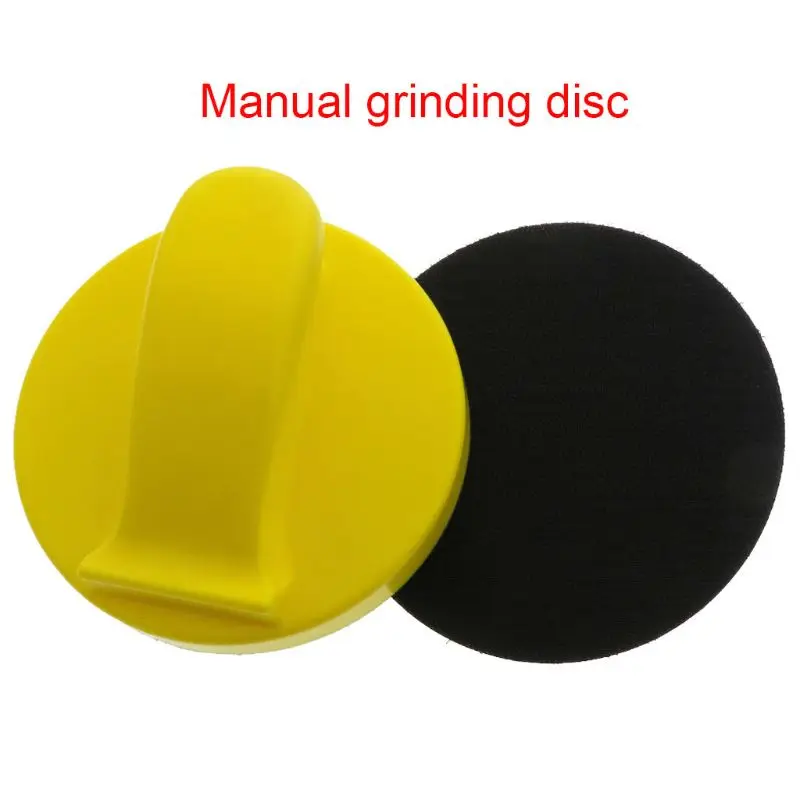 Hand Sanding Block Disc for Hook and Loop Sandpaper Polishing Pad Plate Sander Drop Shipping | Abrasive Tools
