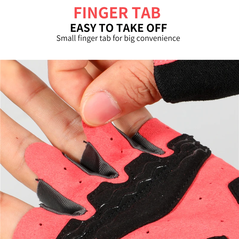 Велосипедные перчатки WEST BIKING Pad велосипедные с открытыми пальцами