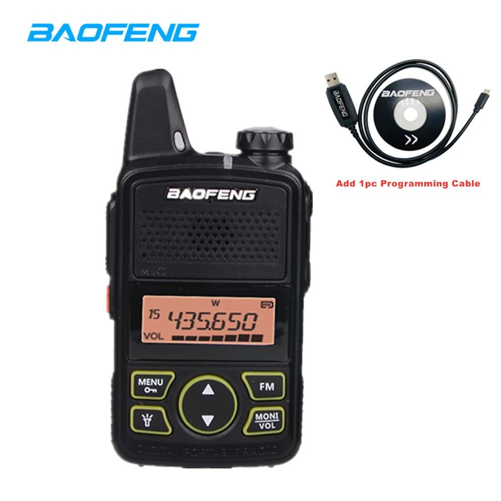 Портативная Baofeng BF T1 мини рация ручной bft1 двухсторонний радиоприемник Comunicador Ham HF