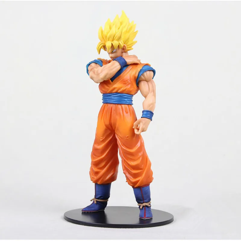 Z Goku Super SaiYan Пробуждение Гохан отец плавки Вегета ПВХ Аниме Фигурка DBZ