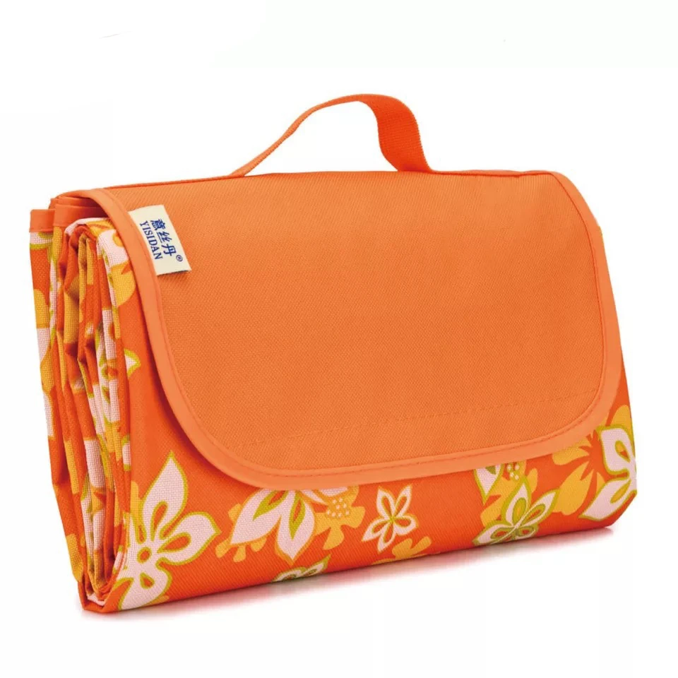 Складной коврик для кемпинга 4 размера уличный водонепроницаемый плед пляжа и