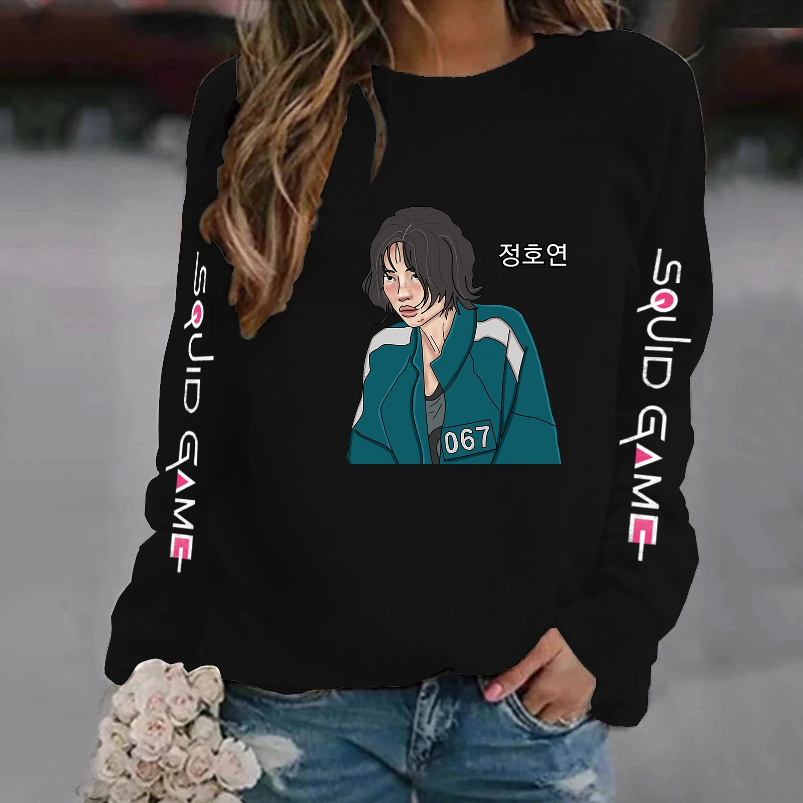 

Korean TV Squid Game Hoodies Women Men Harajuku Hoodie Autumn Winter 456 Graphic Sweatshirt Unisex Harajuku Fashion Korean Style