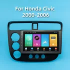 Автомагнитола 2 Din для Honda Civic 2000-2006, Android, автомобильный мультимедийный плеер с навигацией, Wi-Fi, FM-радио, головное устройство, стерео