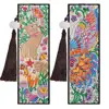 2Pcs DIY Diamond Painting Bookmark Special Shaped Drill Cartoon Animal Picture Tassel Book Marks Diamond Embroidery Crafts Gifts 3