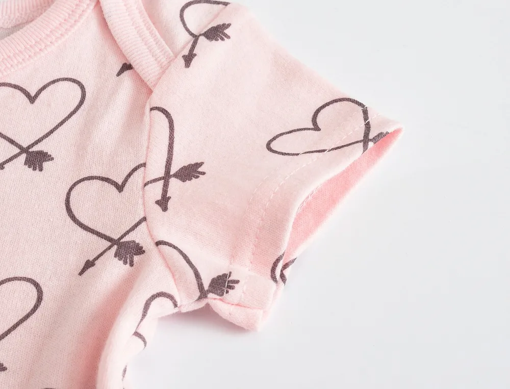 Детское боди для новорожденных, короткий рукав тела dziecko, 7 шт./компл. bebe пижамы для маленьких девочек для маленьких мальчиков, раздел-одежда для детей; bebe тела Боди для ребенка мальчика
