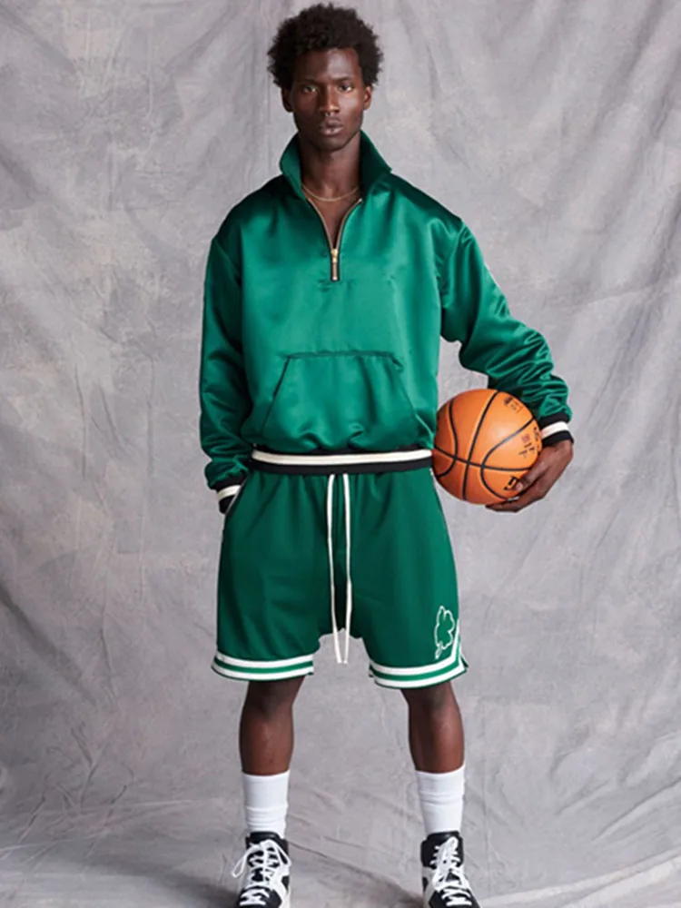 Популярные брендовые шорты в стиле хип хоп мужские свободные спортивные