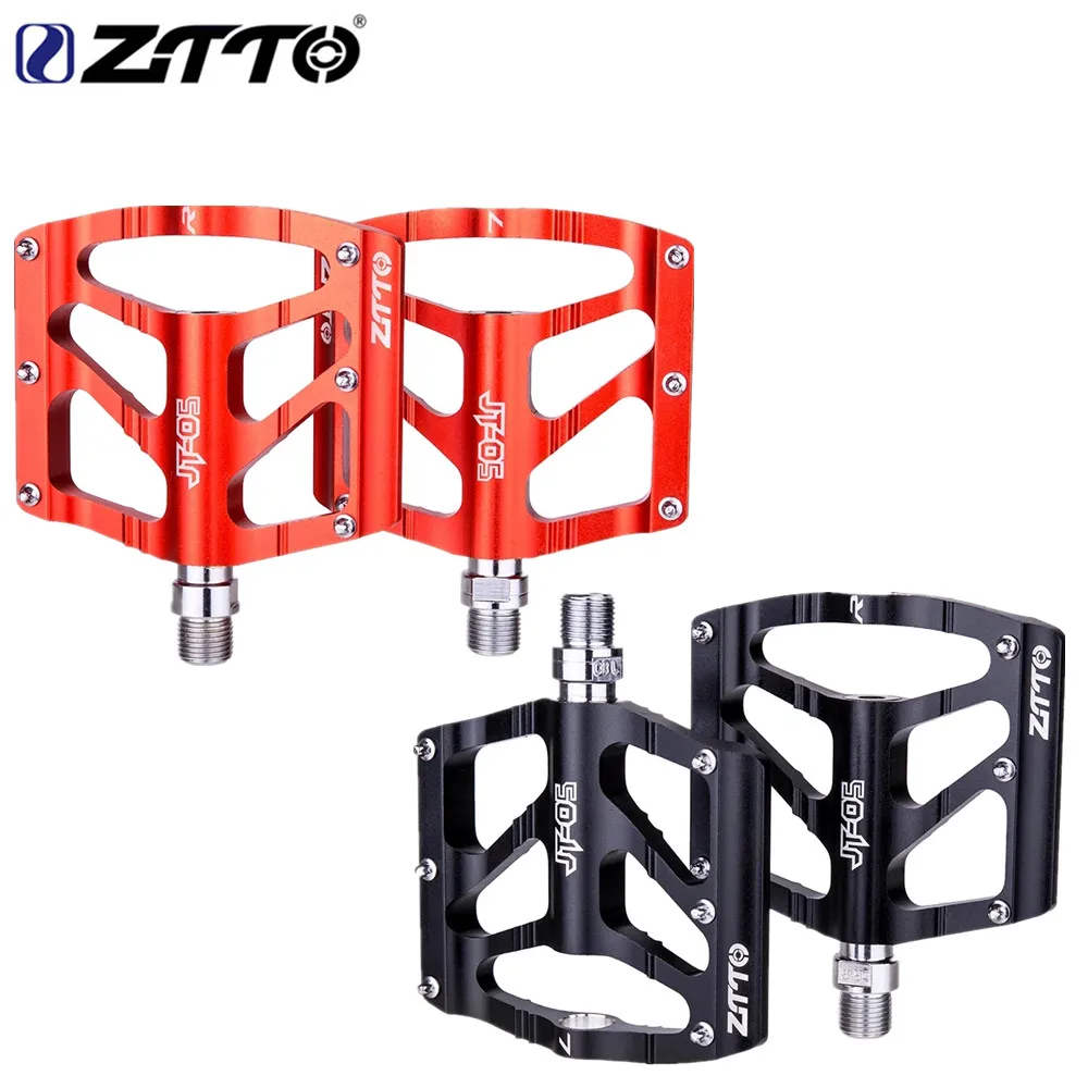 

Ультралегкая плоская педаль ZTTOMTB, нескользящий алюминиевый сплав, подшипник DU, для горных и шоссейных велосипедов XC AM BMX, Аксессуары для вело...