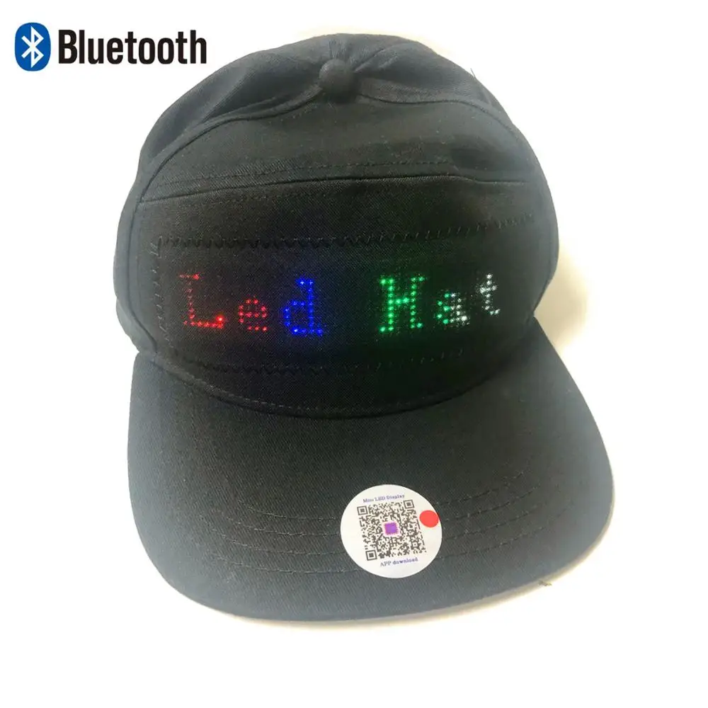 4 цвета фиксированный Bluetooth Led манекен для шляп доска хип хоп Уличный танец вечерние парад солнцезащитный крем Пешие прогулки Ночная Рыбалка шапка игрушка для школьников