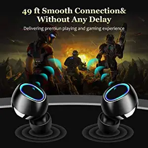 TWS Bluetooth наушники HD стерео беспроводные с шумоподавлением игровая Спортивная