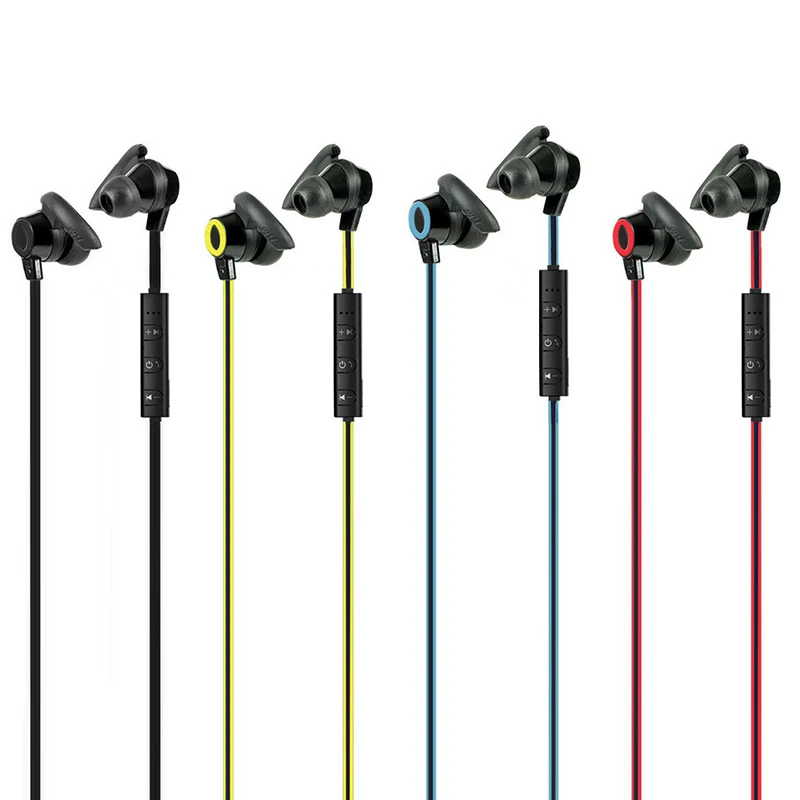 

2020 New Headphone Neck Blue tooth Earphone Sports Headset Wireless Earbuds Strong Bass Neck-mounted Waterproof Earbuds With Mic