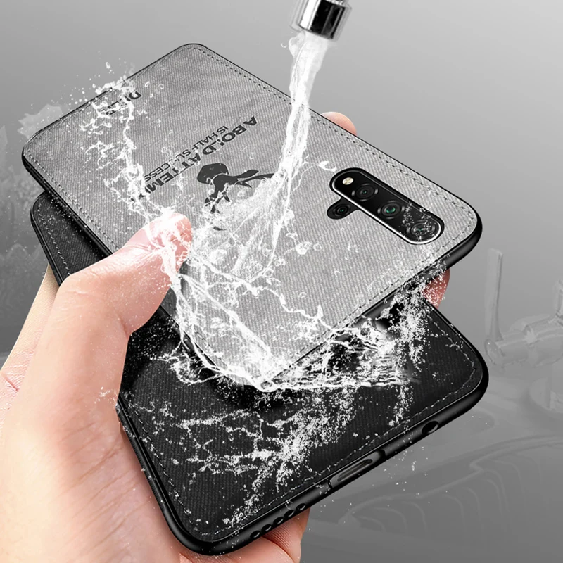 Shockproof Deer Cloth Case for Huawei Nova 5 5i 3 3i P20 Lite P30 Pro Mate 10 20 X 2 2s Plus P9 P10 Mate8 |
