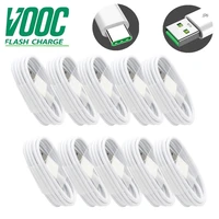 10pcs 5a usb 3 0 super charging type c cable vooc flash fast charger for oppo reno 6 4 5 k find x3 a52 a53 a93 a94 realme 8 7 6