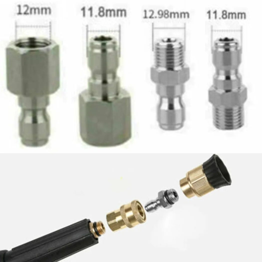 

Connector Washer Adapter Coupler Fitting For Hose Quick Release Washer