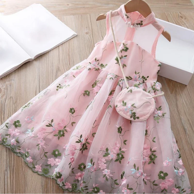

2021 New summer girl dress casual fashion children's dress