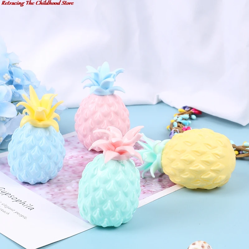 Bola de uvas antiestr&eacute;s para ni&ntilde;os, juguete de descompresi&oacute;n de pi&ntilde;a, 1 unidad-1