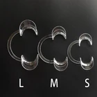 Профессиональный стоматологический Ретрактор C-типа для Ретракторы для щек губ и рта, инструмент для ортодонтической открывалка отбеливание зубов, SML, 10 шт.5 шт.