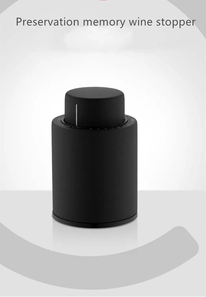 XIAOMI Mijia пластиковая вакуумная пробка для бутылки вина герметичная вакуумная пробка для хранения вина с памятью электрические пробки винные пробки