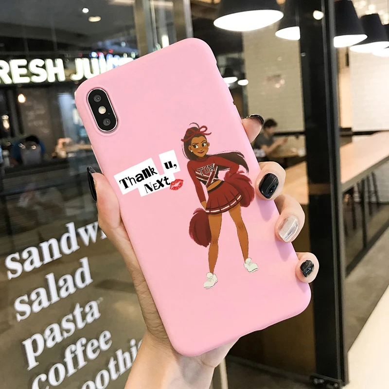 Thank U, Next Ariana Grande мягкий чехол для телефона из ТПУ ярких цветов для iPhone 11 PRO MAX X XR XS Max 8 7 6s Plus