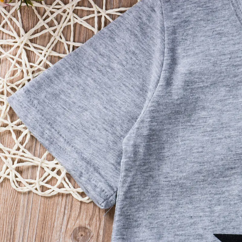 

2020 Newest Style Hot Sale Toddler Kids Adorable Boys Summer T-Shirt Short Sleeve Children Cute Tops Tee Size 2-7Years