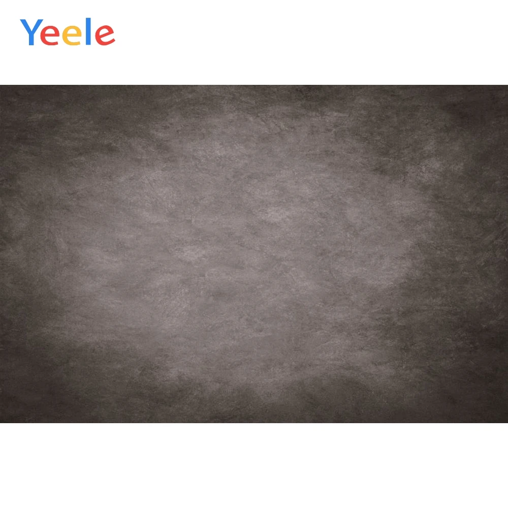 Серый градиент гранж винтажный Ретро абстрактный детский Портрет фон Виниловый