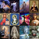 Набор для алмазной вышивки крестиком 5D, картина с изображением Будды, Иисуса Христа, мозаика для домашнего декора, Религиозное искусство сделай сам