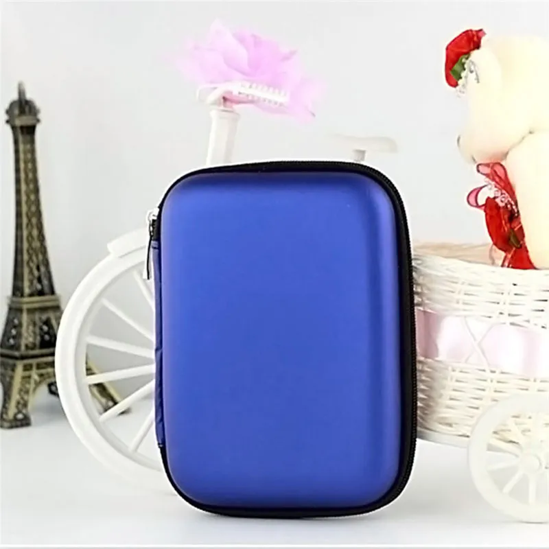 2 5 дюймов Защита жесткого диска сумка для переноски мини Usb кабель чехол