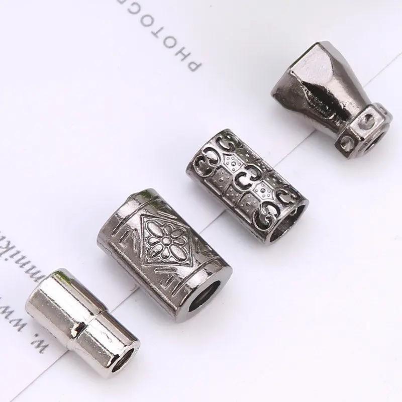 

20PCs DIY Metal Wear Rope Buckle Adjustment Buckle Hand Sewing Hoodies Clothing Decorative Supply Stopper Cord Lock Gun Black