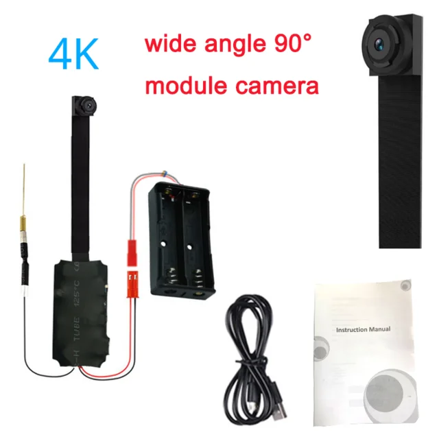 4 K WIFI Network Camera Webcam IP P2P HD Wide Angle Mini DIY Wireless Cam Module Motion Activated DV Camcorder Small | Электроника