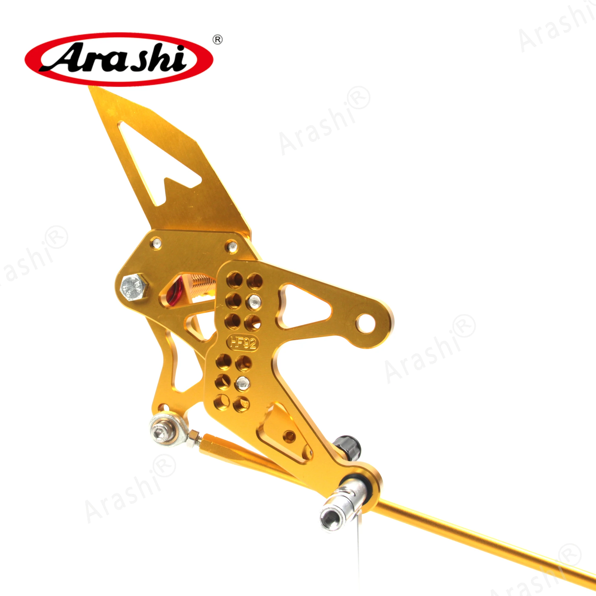Араши для YAMAHA YZF R1 2007 2008 CNC Регулируемая подставка ног подножки задние комплекты