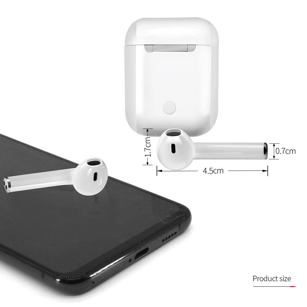 I9s TWS Bluetooth 5,0 наушники настоящие беспроводные наушники гарнитура Bluetooth наушники с микрофоном Стерео Eirpods зарядное устройство коробка для Xiomi