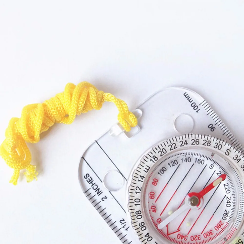 Рисунок компас со шкалой складная линейка для карты Пряжка автомобилей Кемпинг